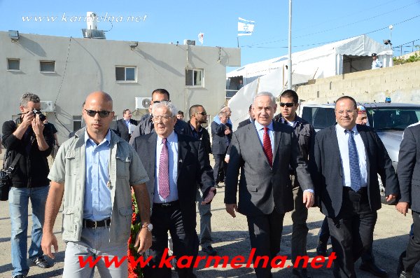 معايدة رئيس الحكومة في بيت الشهيد الدرزي دالية الكرمل 